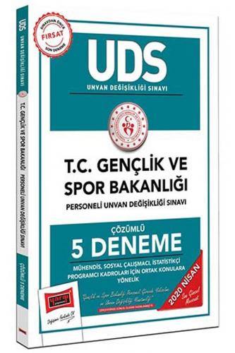 Yargı Yayınları UDS T.C. Gençlik ve Spor Bakanlığı 5 Çözümlü Deneme 2020