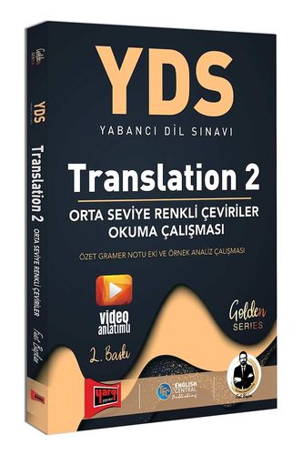 Yargı YDS Translation 2 Orta Seviye Renkli Çeviriler Okuma Çalışması