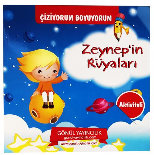 Boyama Kitabı Zeynep'in Rüyaları Gönül Yayıncılık