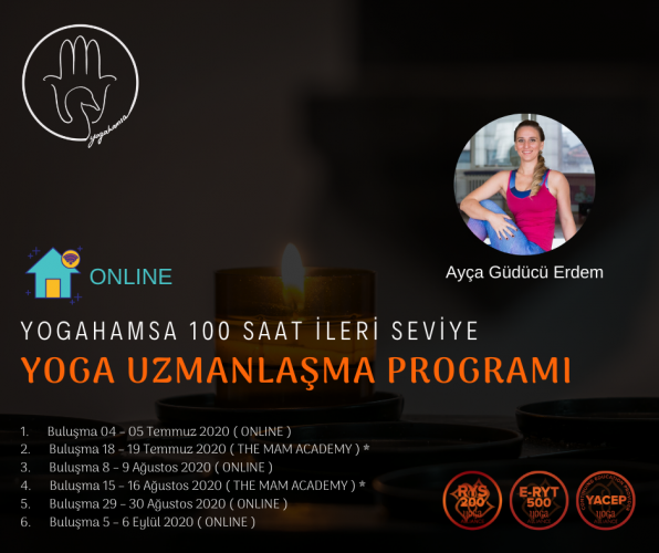 Yogahamsa 100 Saat İleri Seviye Yoga Uzmanlaşma Programı