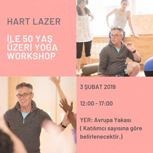 Hart Lazer ile 50 Yaş Üzeri Yoga Workshop
