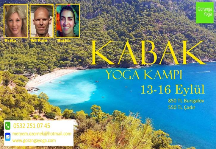Kabak Yoga Kampı 13/16 Eylül 2019