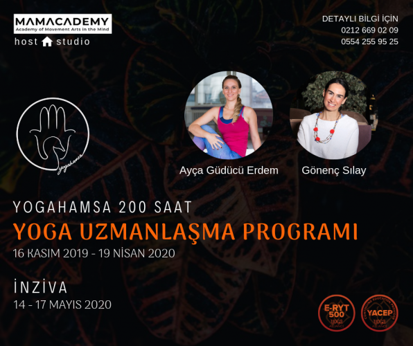 YogaHamsa 200 saat Yoga Uzmanlaşma Programı