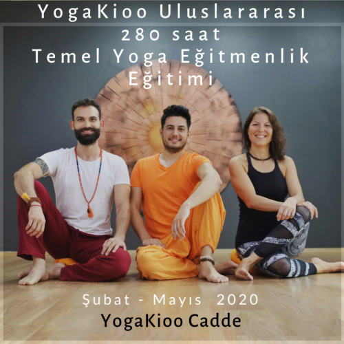 YogaKioo 280 saat Uluslararası Temel Yoga Eğitmenlik Eğitimi