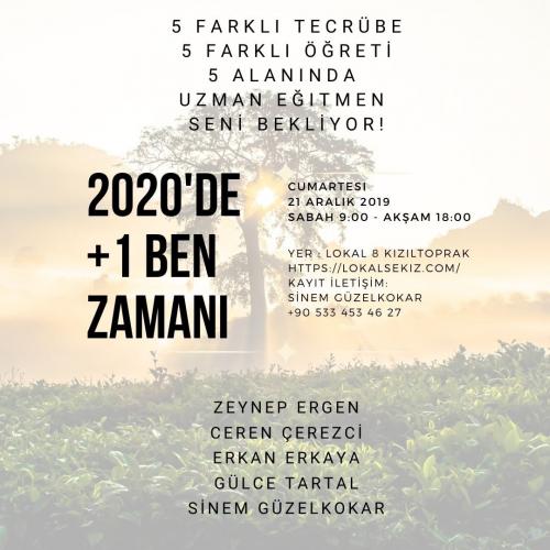 2020'de +1 Ben Zamanı