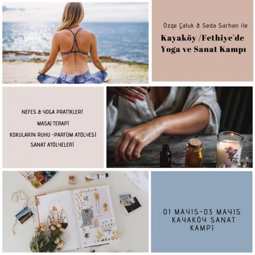 Seda ve Özge ile Kayaköy’de Yoga ve Sanat Kampı