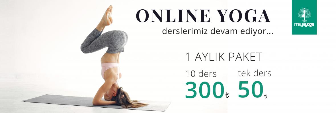 Online Yoga Derslerimiz Devam Ediyor!