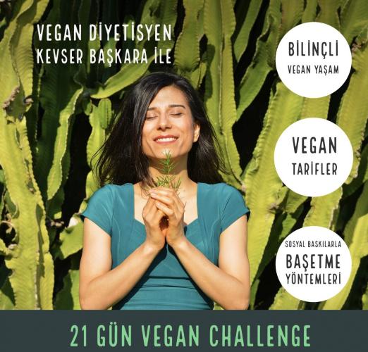 Vegan Diyetisyen ile 21 Gün Online Vegan Challenge