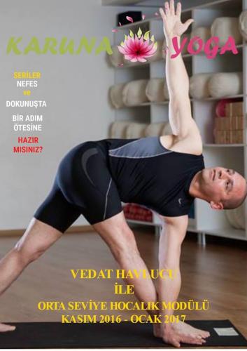 Vedat ile Orta Seviye Yoga Hocalık Eğitimi