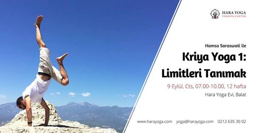 Hamsa ile Kriya Yoga'ya Giriş Kursu