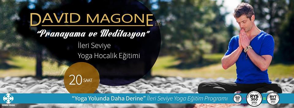 David Mogone ile "Pranayama & Meditasyon" Eğitimi İzmir Yoga'da