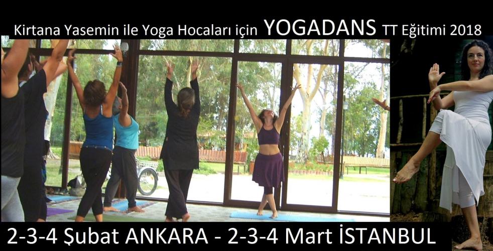Kirtana Yasemin ile Yoga Hocaları için Yoga Dans Uzmanlaşma Programı - Ankara