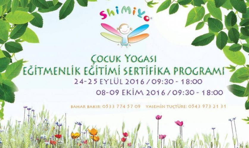 Shimiyo Çocuk Yogasi Sertifika Programi