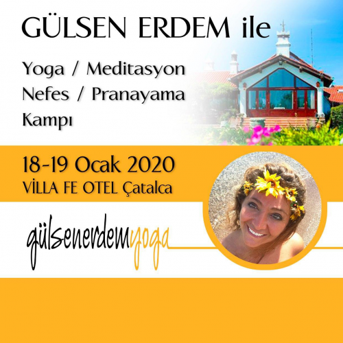 Yoga & Meditasyon & Nefes & Pranayama Kampı
