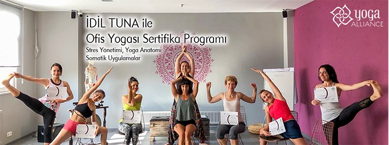 Yoga Alliance Onaylı Ofis Yogası Sertifika Programı / 15 saat