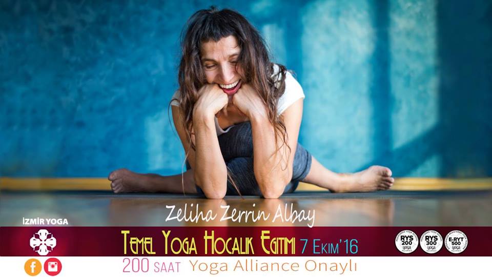 Zeliha Zerrin Albay ile 200 saat  Yoga Alliance Onaylı Temel Yoga Hocalık Eğitimi