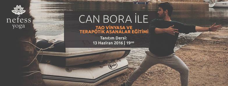 Can Bora ile Tao Vinyasa Ve Terapötik Asanalar Eğitimi Tanıtım Buluşması