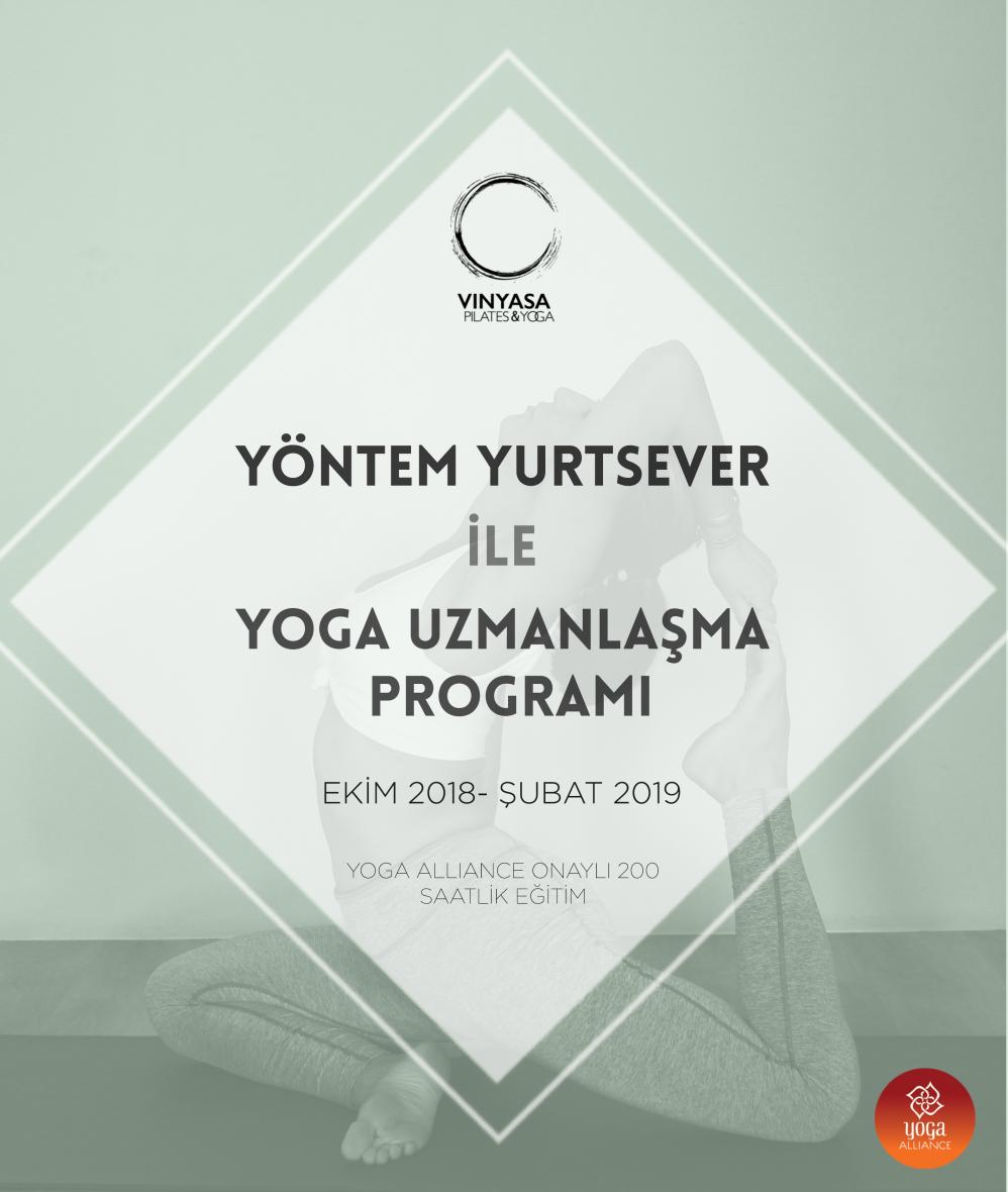 Yöntem Yurtsever ile Yoga Uzmanlaşma Programı