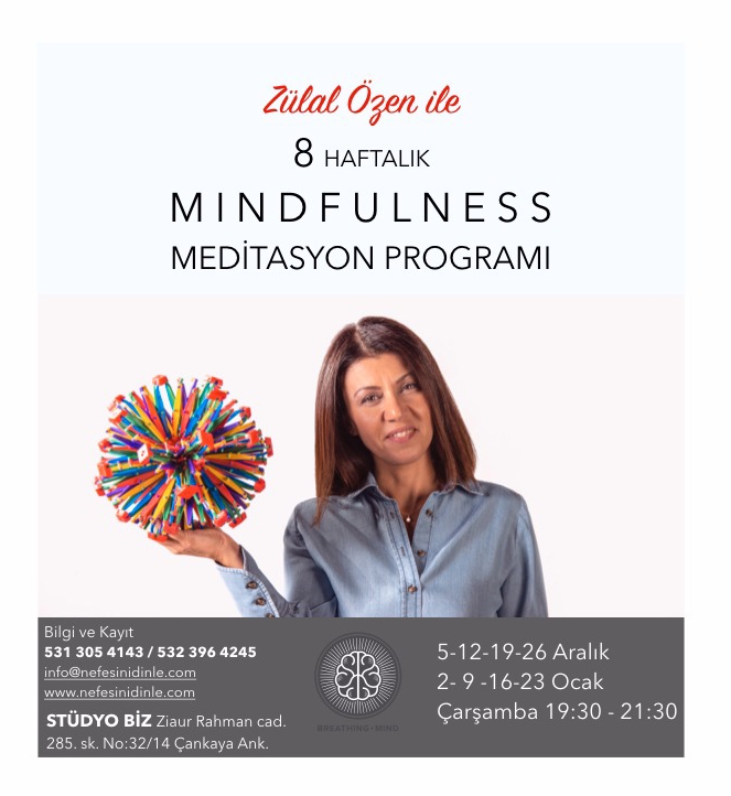 Mindfulnes Meditasyon Programı  8 haftalık