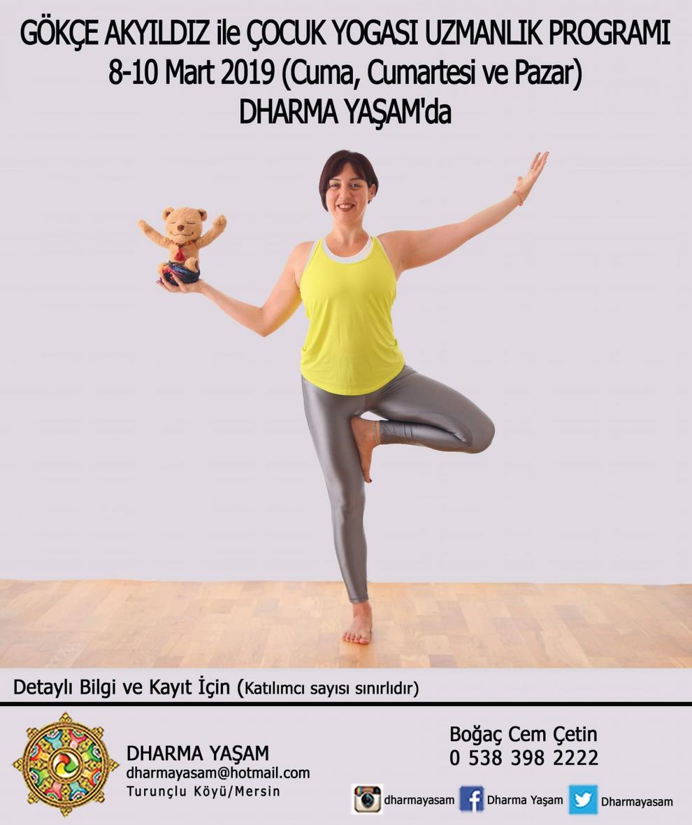 Çocuk Yogası Uzmanlık Programı 30 Saat (YA) Mersin