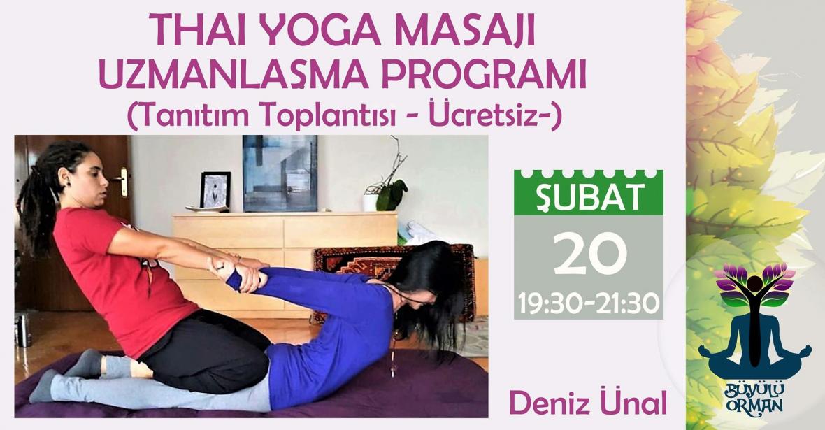 Ücretsiz Thai Yoga Masajı Uzmanlaşma Programı Tanıtımı