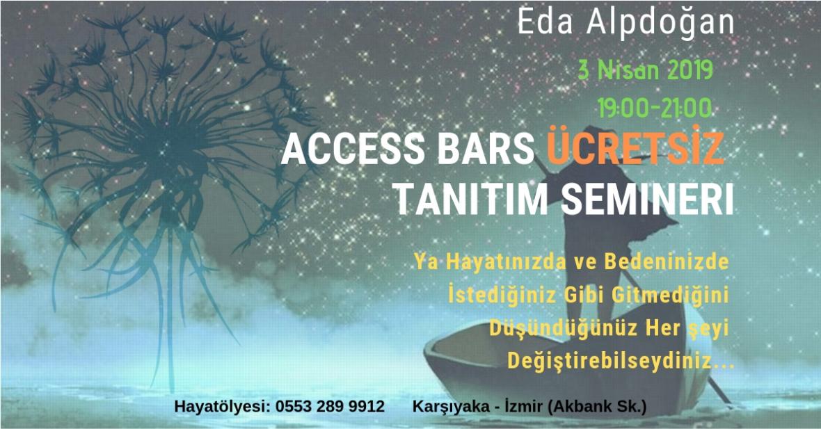 Eda Alpdoğan ile Access Bars Ücretsiz Tanıtım Semineri