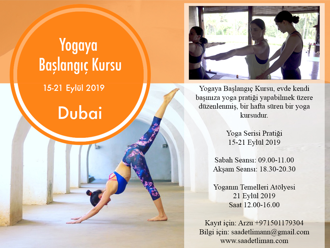 Dubai Yogaya Başlangıç Kursu