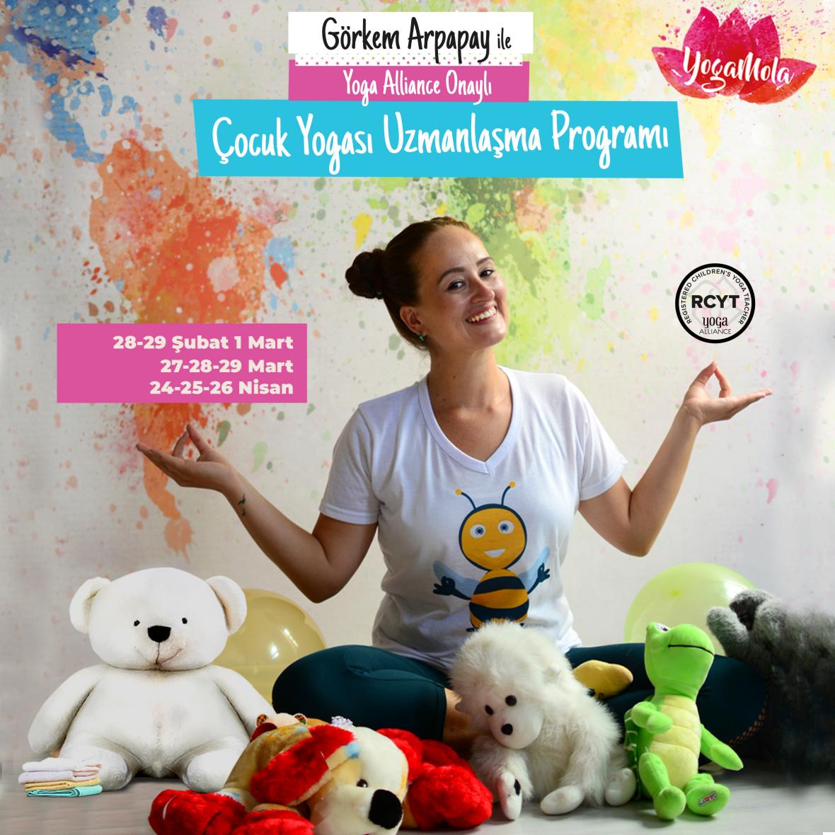 Çocuk Yogası Uzmanlaşma Programı - Antalya (95 SAAT)
