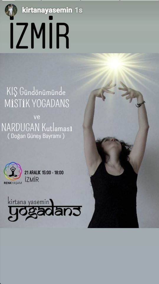 Kirtana Yasemin ile YogaDans ve Nardugan Kutlaması
