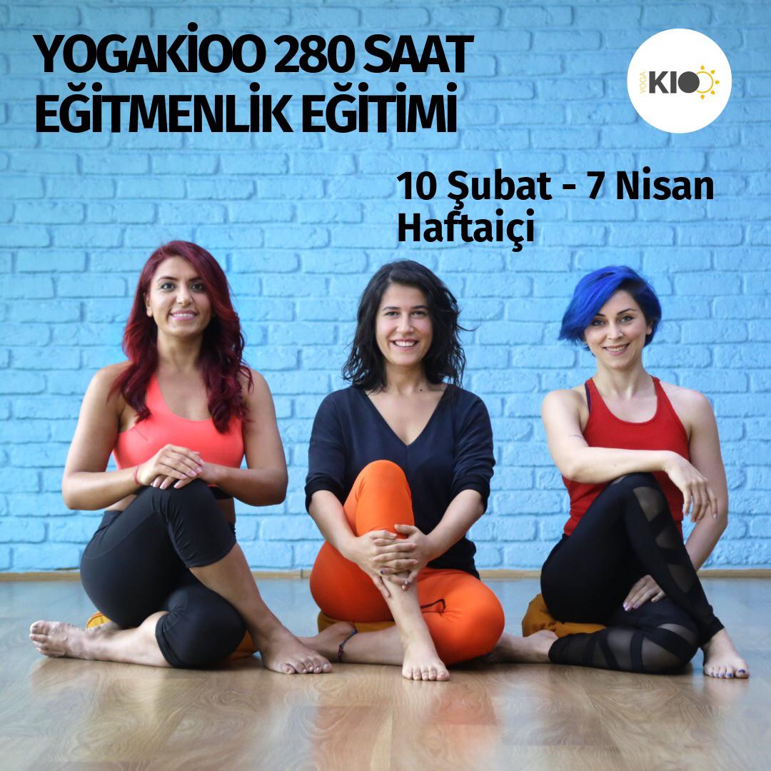 YogaKioo Uluslararası 280 Saat Temel Yoga Eğitmenlik Eğitimi (Kayıtlar Açıldı!)