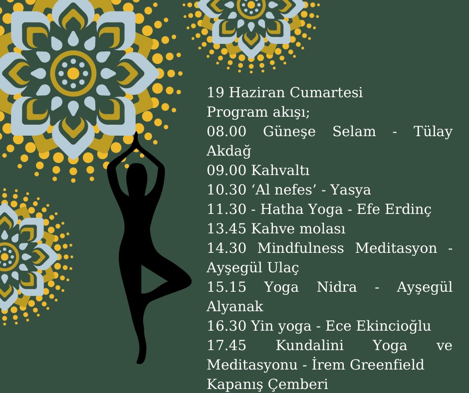Bizimbahçe Dünya Yoga Günü Festivali