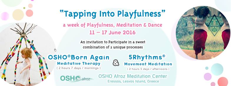 Tapping Into Playfulness - A week of Playfulness, Meditation & Dance