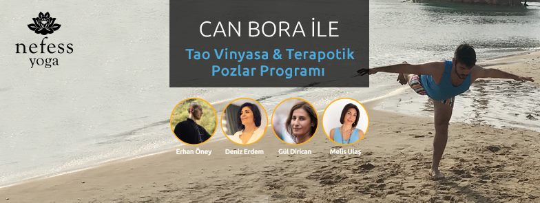 Can Bora ile Tao Vinyasa & Terapötik Pozlar Programı