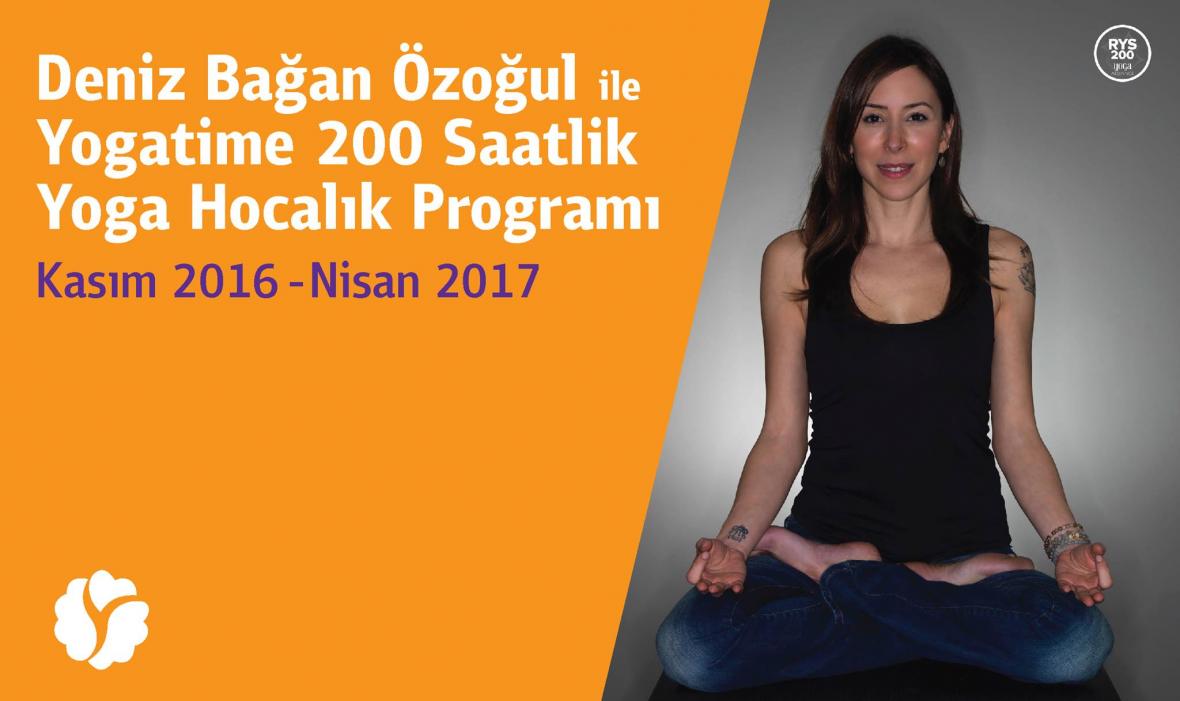 Deniz Bağan Özoğul ile 200 Saat Yoga Hocalık Programı