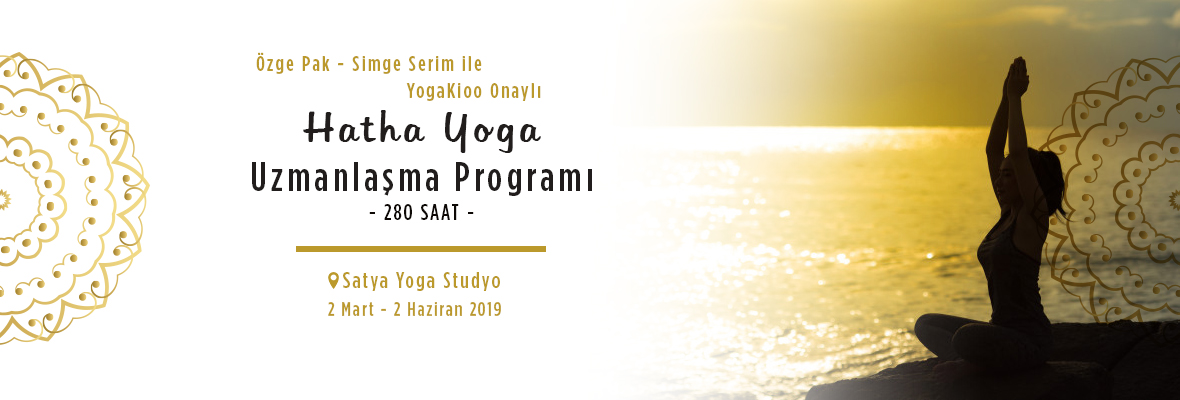 YogaKioo onaylı Hatha Yoga Uzmanlaşma Programı  280 Saat