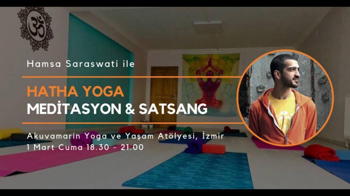 Hamsa Saraswati ile Hatha Yoga Meditasyon&Satsang
