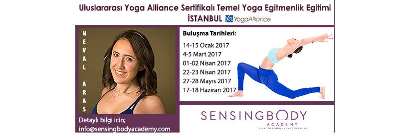 Uluslararası Yoga Alliance Sertifikalı Yoga Eğitmenlik Eğitimi