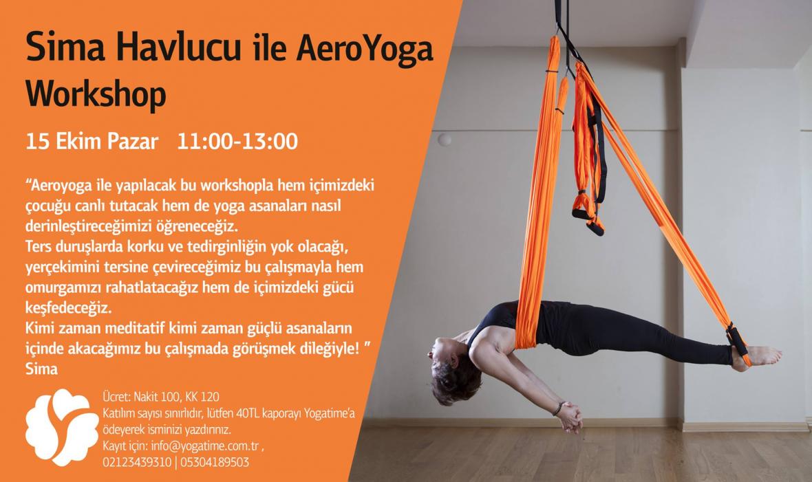 Sima Havlucu ile AeroYoga Workshop