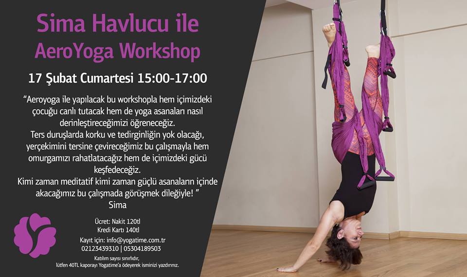Sima Havlucu ile AeroYoga Workshop