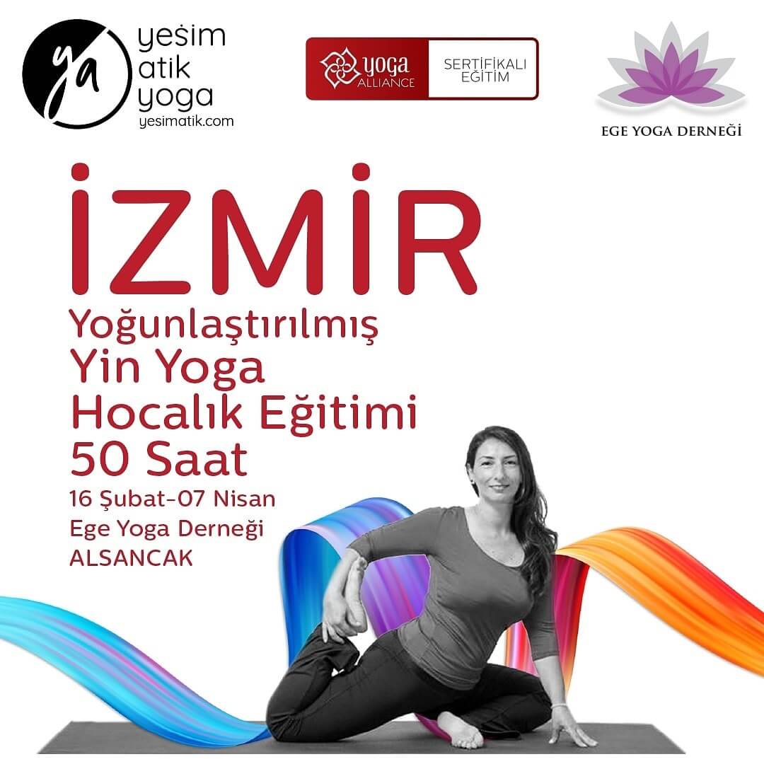 Yeşim Atik ile İzmir Yoğunlaştırılmış Yin Yoga Hocalık Eğitimi 50 Saat