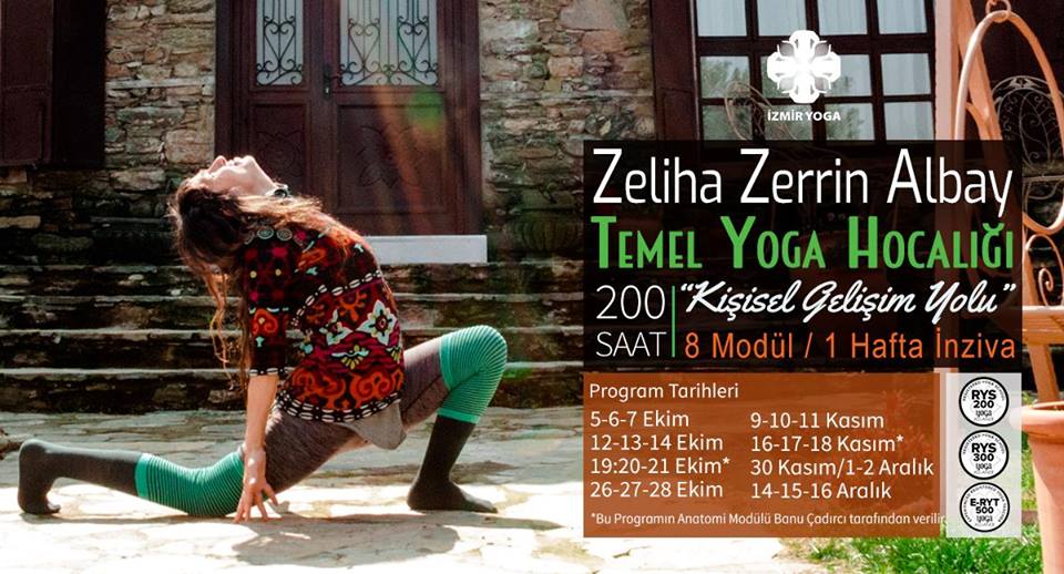 Zeliha Zerrin Albay ile 200 Saat Temel Yoga Uzmanlık Modülü