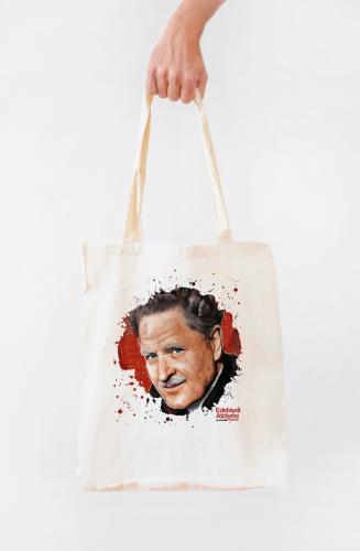 Bez Çanta: Nazım Hikmet desenli