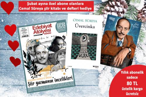 Edebiyat Atölyesi Dergisi Yıllık Abonelik Kampanyası (defter+kitap+ücretsiz kargo)